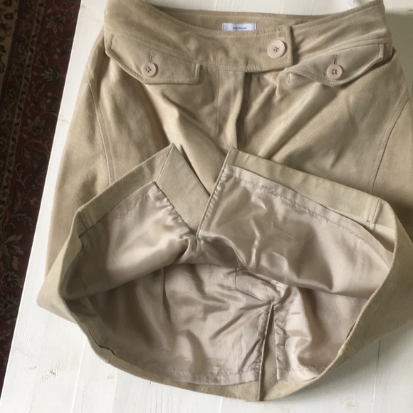 Leather/suede skirt - Picture 3 of 6